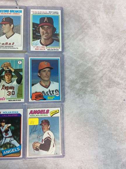 Nolan Ryan group of 14, no duplicates