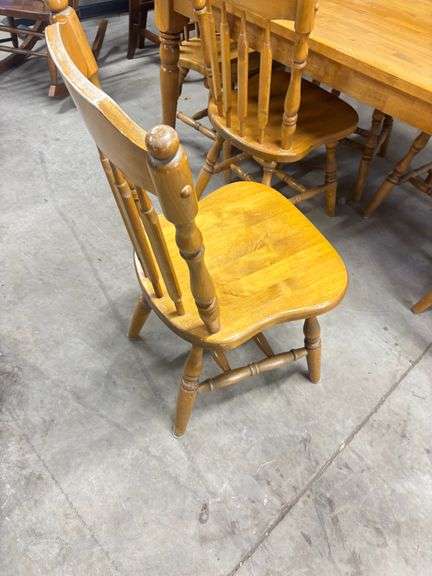 Dining Table w/6 Chairs 60”W 34” D 29” H