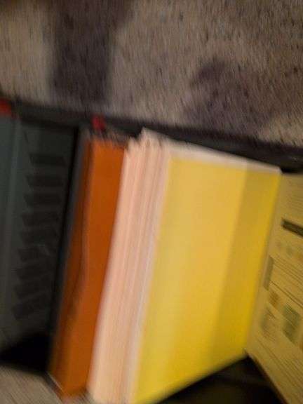 Assortment of paper products - some new