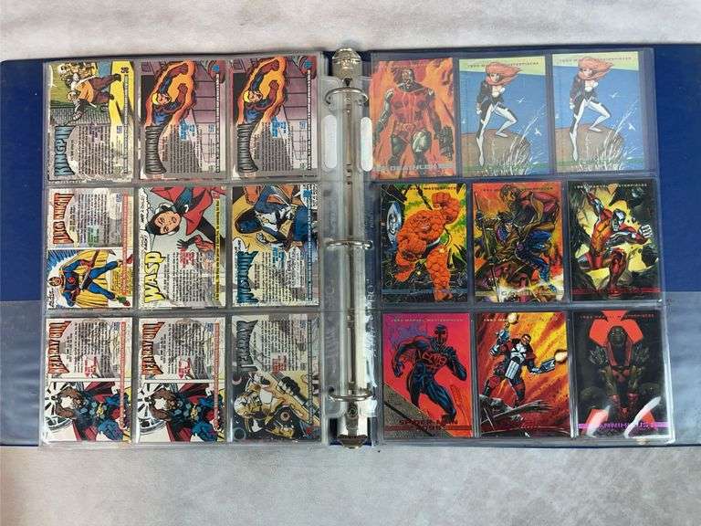 1993 Marvel Masterpieces Complete Set witth Extra Cards