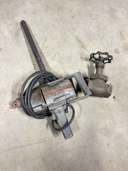 Electric Drill & Brass Valve
