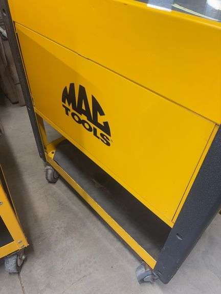 Mac Tools Toolbox on Casters 37” W 21”D 43” H