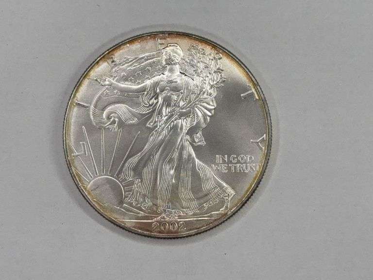 2002 American Silver Eagle
