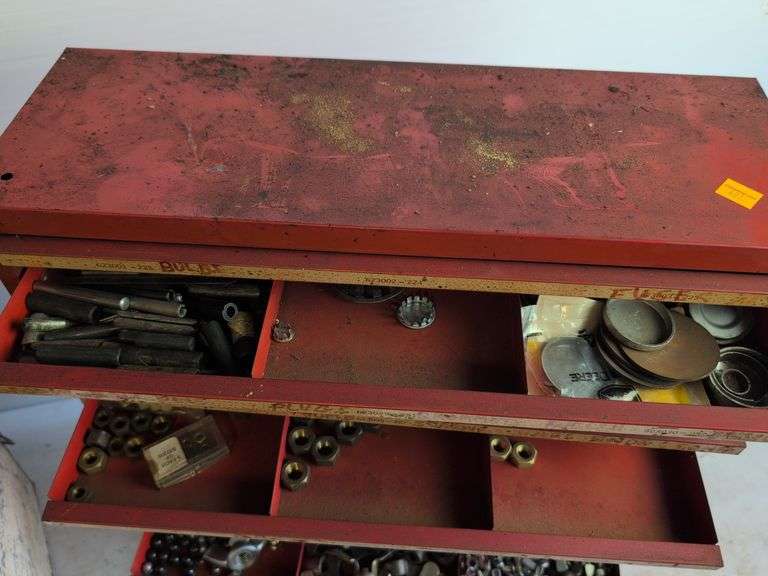 Hardware organizer with contents and more