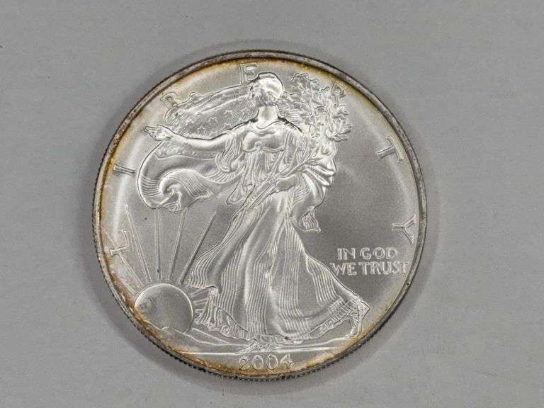 2004 American Silver Eagle