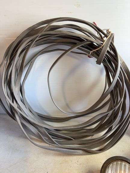 Electrical wire (10-3), chains, and other items