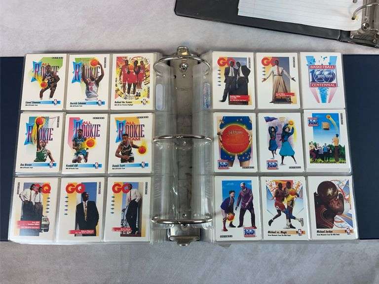 Large Lot of Basketball Cards from the 1990's - with Hall of Famers & Stars & Commons