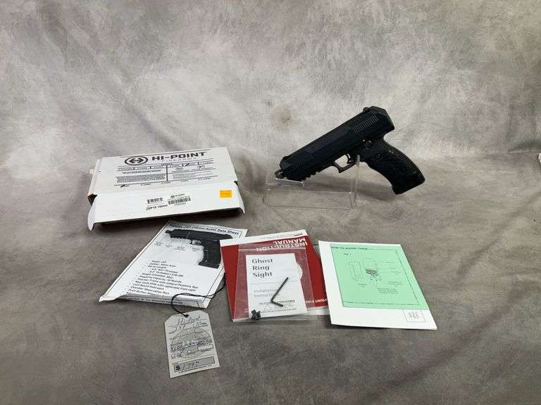 HI-POINT JXP 10MM serial #X6000393