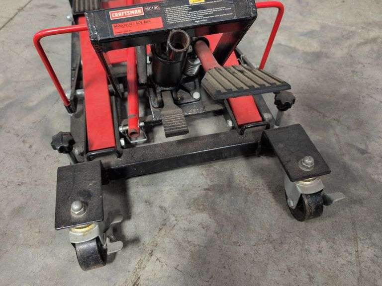 Craftsman 1500 lb motorcycle/ATV floor jack