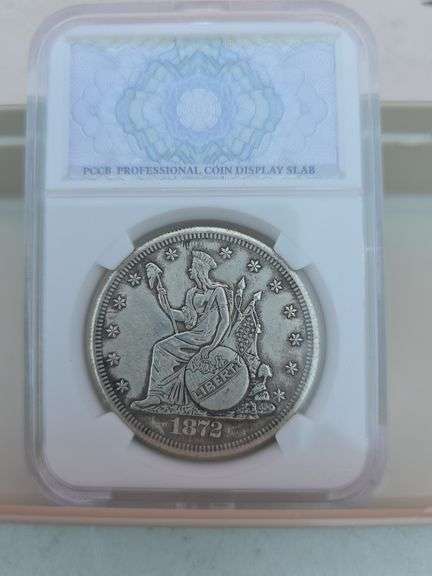 1872 TRADE DOLLAR REPRODUCTION COIN