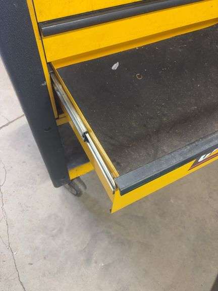 Mac Tools Toolbox on Casters 37” W 21”D 43” H