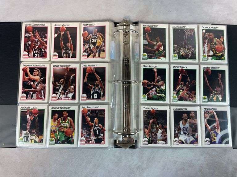 Large Lot of Basketball Cards from the 1990's - with Hall of Famers & Stars & Commons