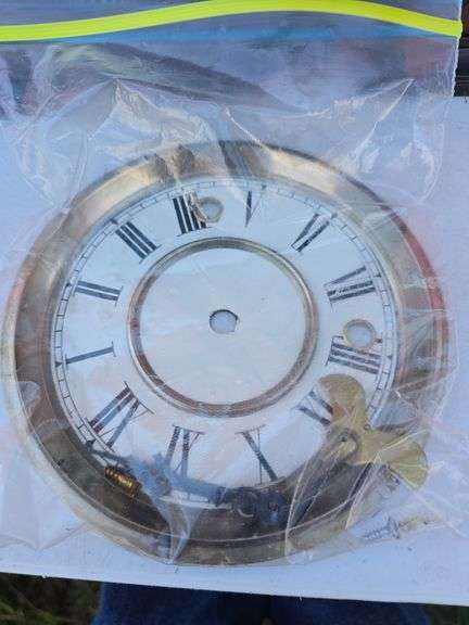 E.N. WELCH WALNUT 1884 MANTLE CLOCK