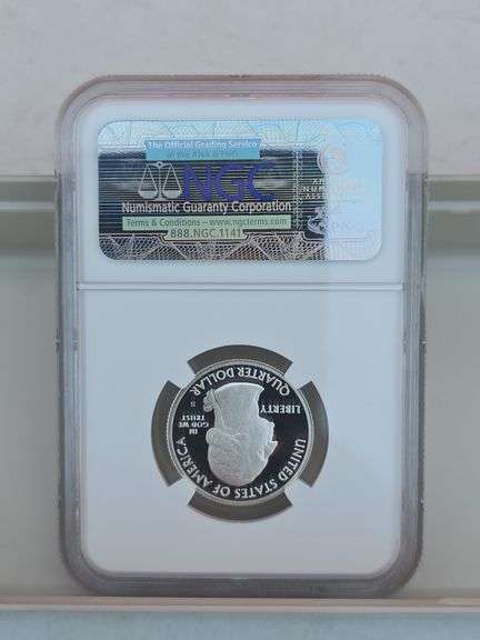 2014S EVERGLADES SILVER QUARTER NGC PF69 ULTRA CAMEO