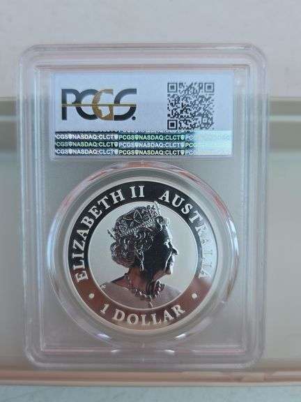 2019P AUSTRALIAN SILVER KOOKABURRA PCGS MS70