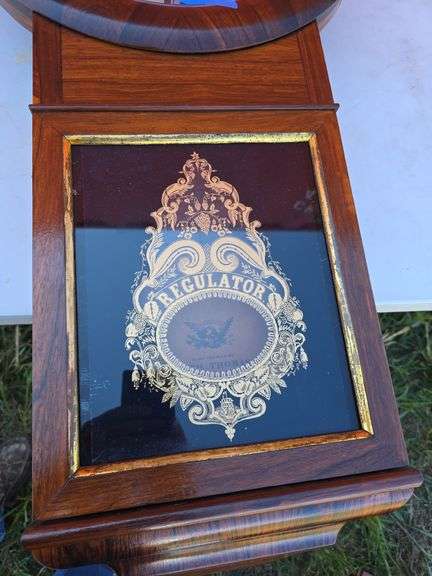 LARGE AWESOME SETH THOMAS WALL CLOCK WORKS