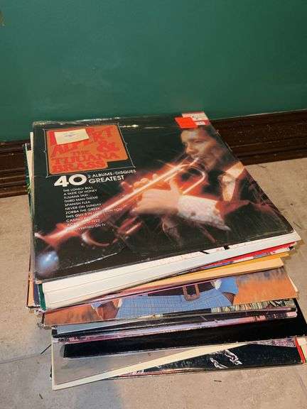 Assortment of Vinyl Records