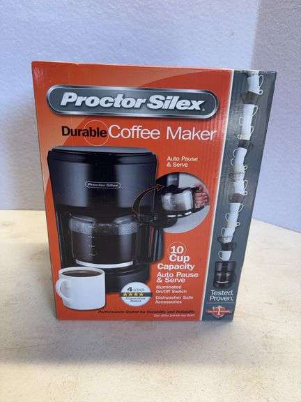 Proctor Silex 10 Cup Coffee Maker ( New )