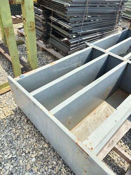 Metal Shelves/ Bins