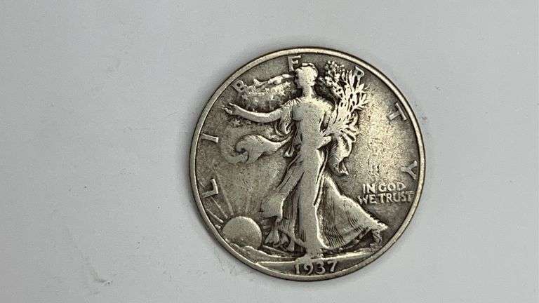 1937-D Walking Liberty Dollar