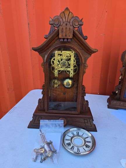 GEORGE OWEN CLOCK CO. 1880 WORKS NEEDS CHIME CONNECTED