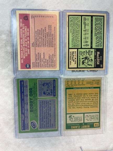 Vintage Hockey lot of 10 w/ Howe, Orr, Lemieux, Clarke, Gretzky, Messier, Plante