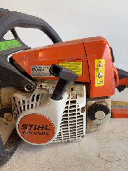 Stihl MS250C chainsaw - unknown if works