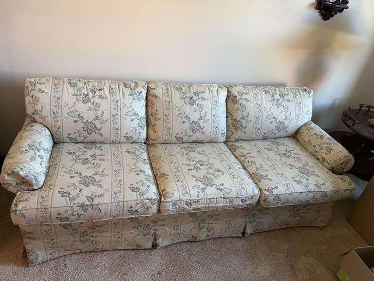 Flower Sofa 7’ Wide (Clean )