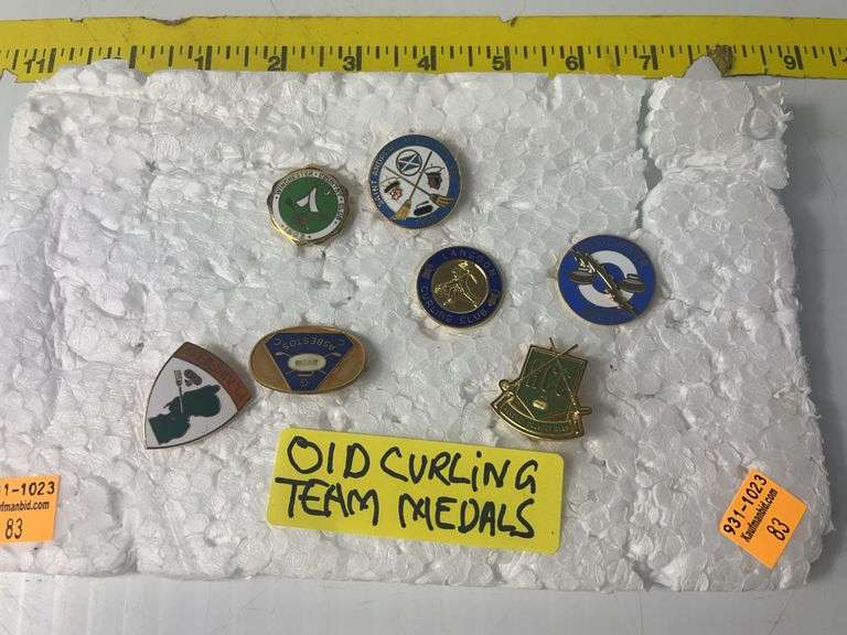 1902-1963 Curling Pins