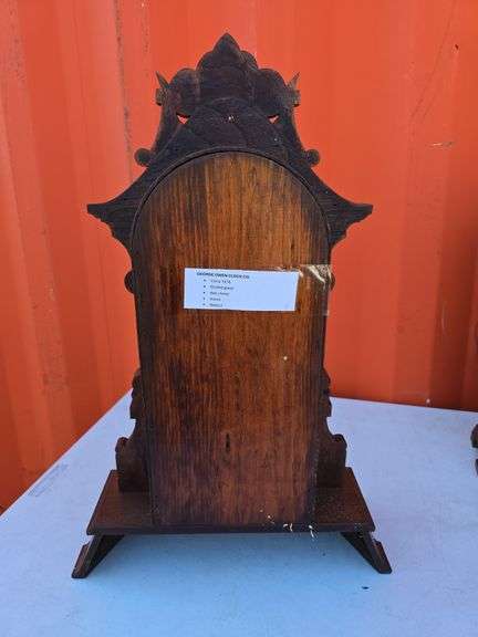 GEORGE OWEN CLOCK CO. 1880 WORKS NEEDS CHIME CONNECTED