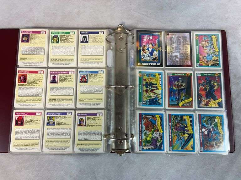 1990 Marvel Comics Complete Set - 1-162