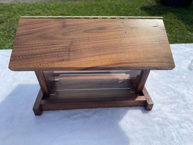 Homemade Wooden Bird Feeder