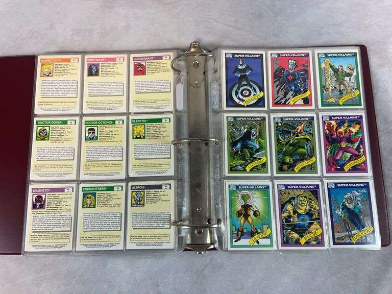 1990 Marvel Comics Complete Set - 1-162