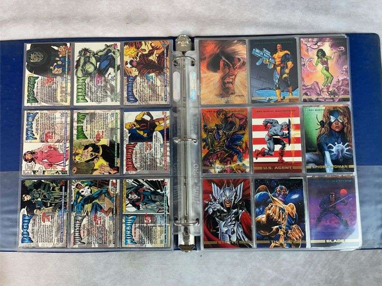 1993 Marvel Masterpieces Complete Set witth Extra Cards