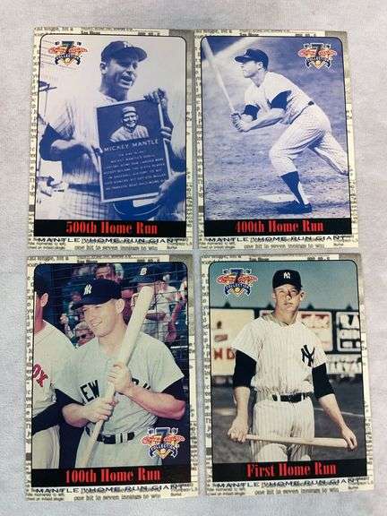 17 Card Jumbo Lot: Mickey Mantle, Michael Jordan, Randy Moss, Dan Marino, Mark McGwire +More