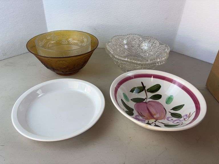 Glass Fruit Bowls