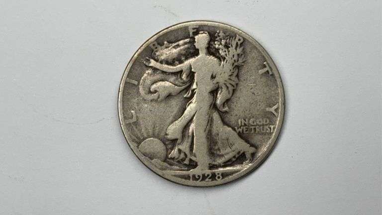 1928-S Walking Liberty Half Dollar