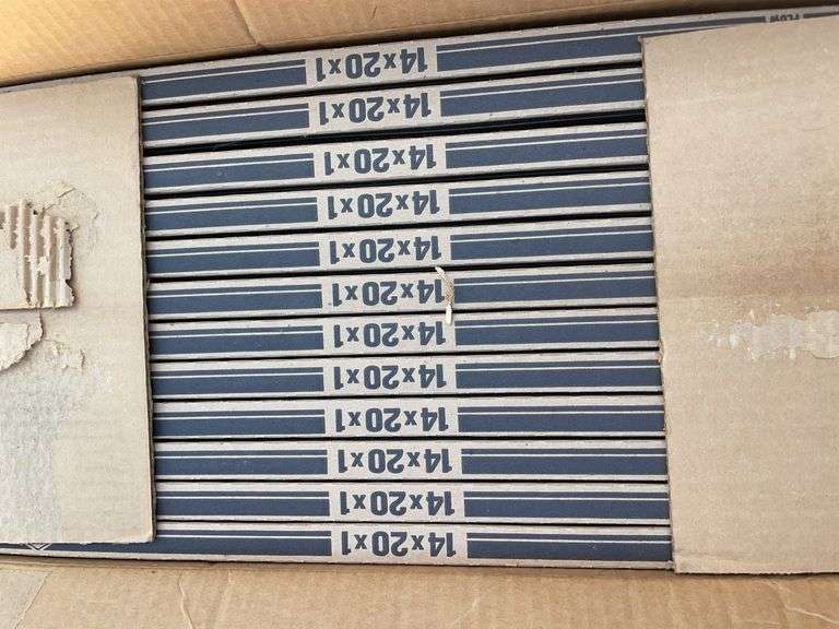 (4) boxes of air filters