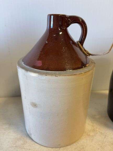 (5) pottery/ceramic vases and jugs