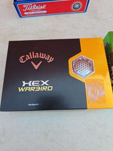 LOT OF NEW GOLF BALLS