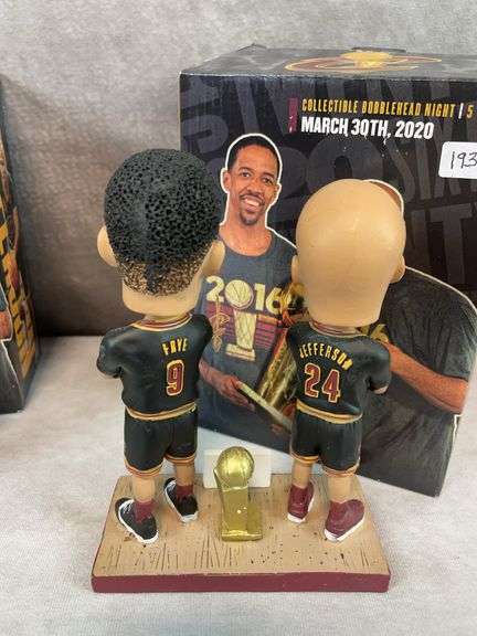 (2) Richard Jefferson & Channing Frye Collectible Bobbleheads