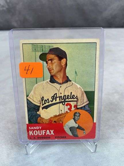 1963 Topps Sandy Koufax