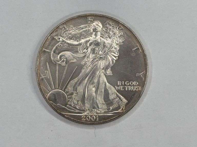 2001 American Silver Eagle