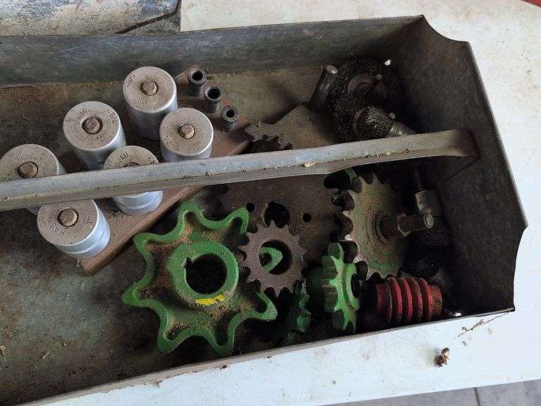 Hardware organizer with contents and more