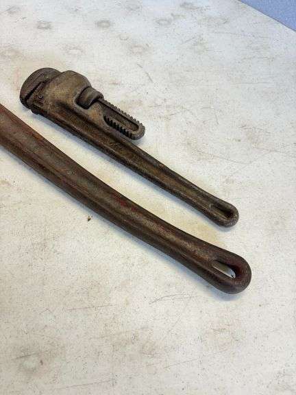 2 Ridgid Pipe Wrenches