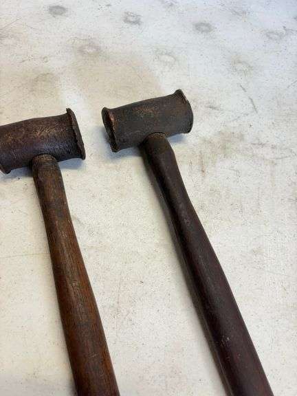 2 Copper Head Hammers