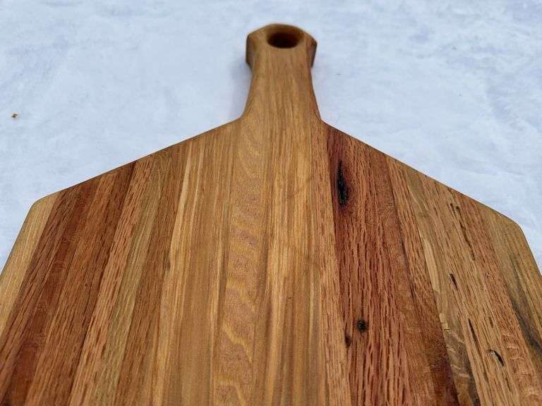 (2) Homemade Wooden Charcuterie Boards