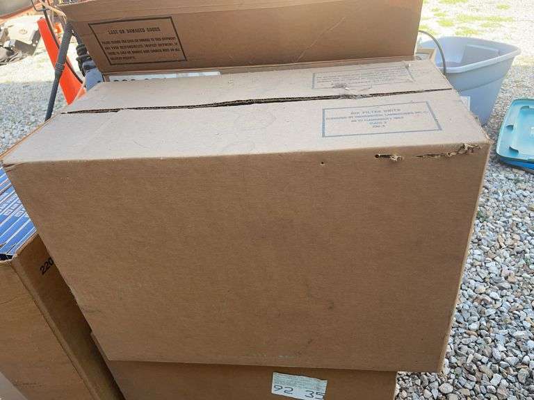 (4) boxes of air filters