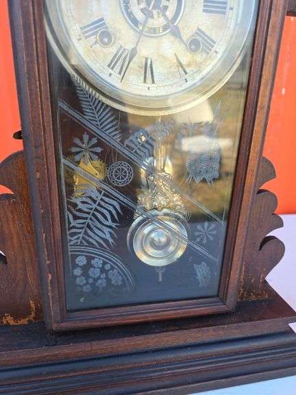 ANSONIA HALSTEAD 8 DAY MANTLE CLOCK WORKS