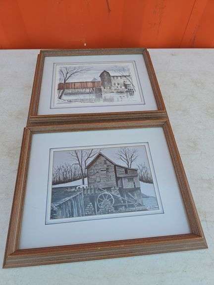 LOT OF 2 SIGNED PRINTS